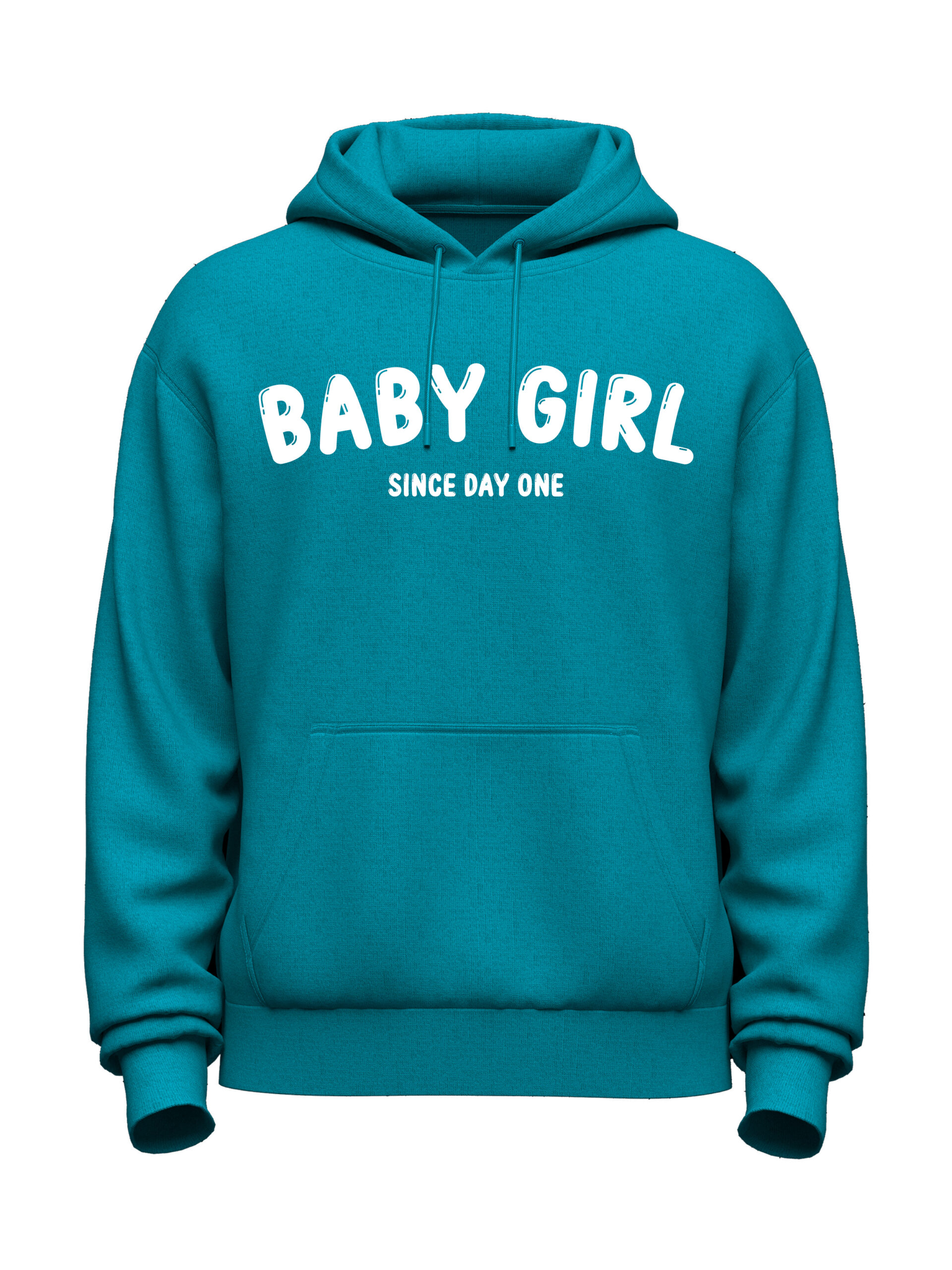 Baby Girl Blue Hoodie